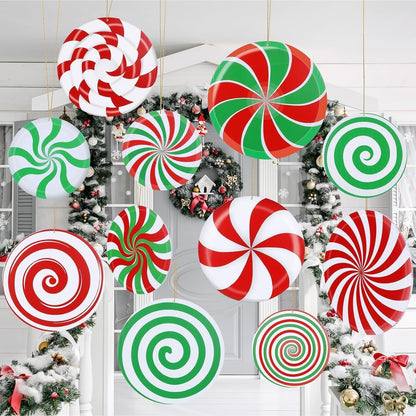 12 piezas de adornos colgantes de Navidad grandes de 12 pulgadas\/1...