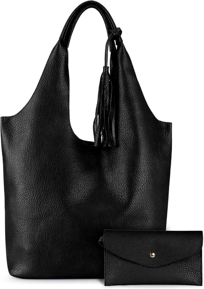 Montana West Bolsos estilo hobo holgados para mujer, bolsos de homb...