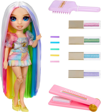 Rainbow High Amaya's Hair Studio - Crea un cabello brillante co...