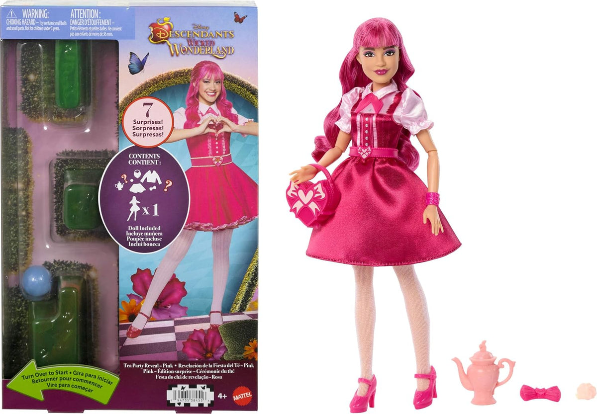 Mattel Disney Descendants: Wicked Wonderland Tea Party Reveal con 7...