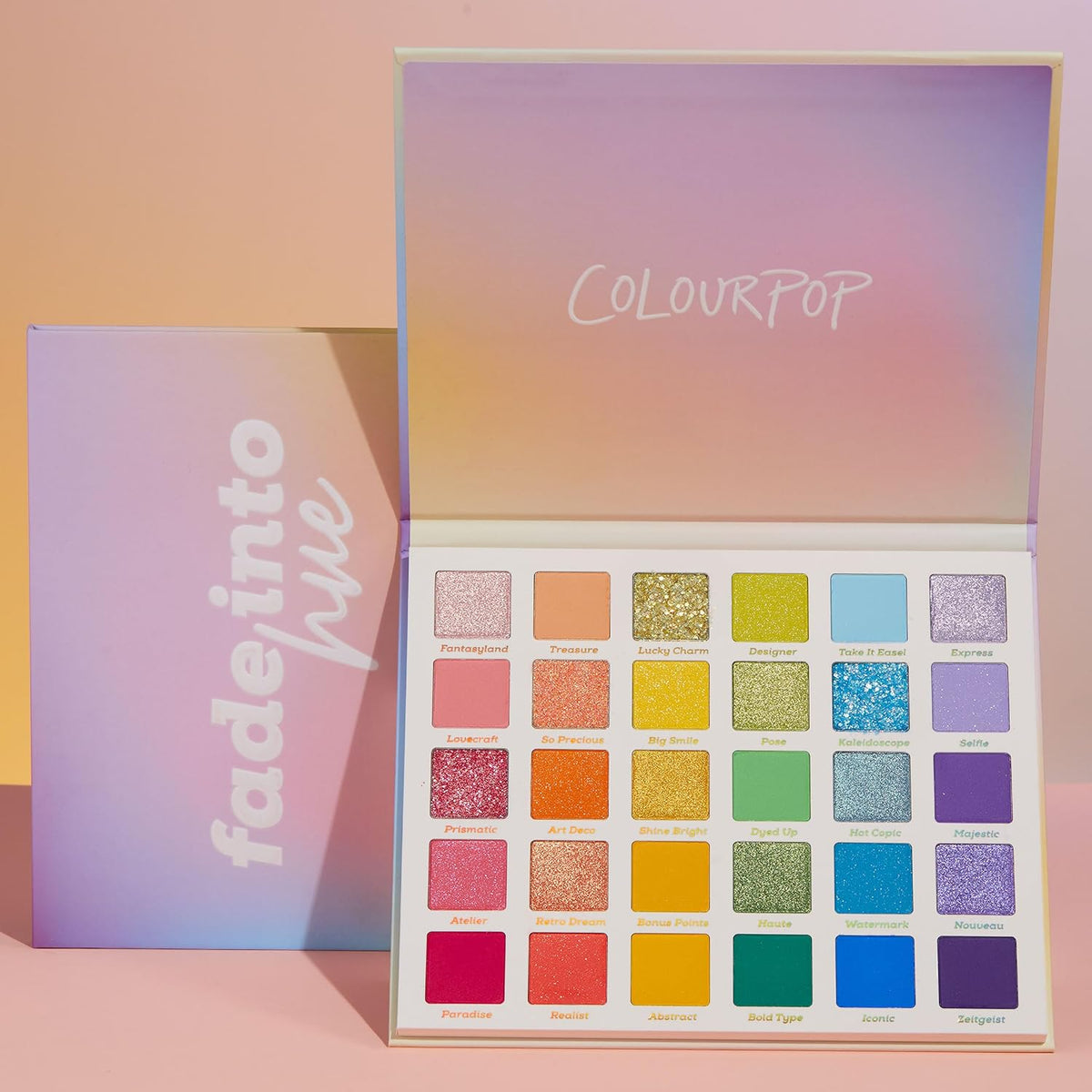 ColourPop Paleta de sombras de ojos Fade Into Hue - Paleta de maqui...