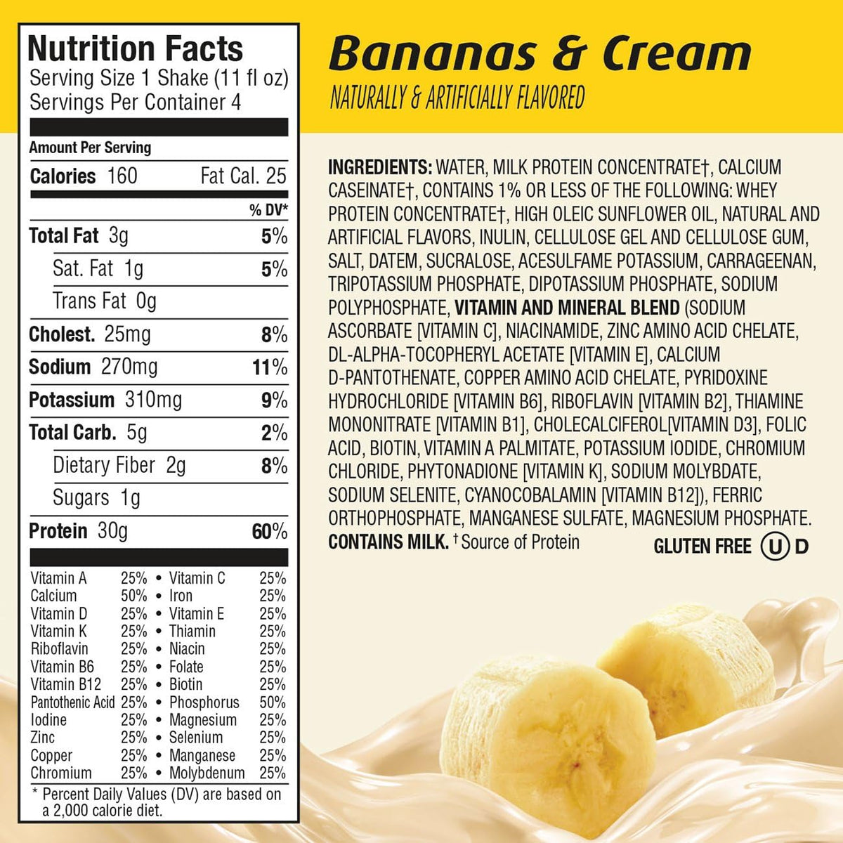 Premier Protein Batido de proteína de 1.06 onzas, plátano, 12 unidades