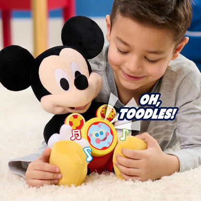 Disney Jr. Oh, Toodles! Juguete interactivo de peluche de Mickey Mo...