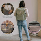 Parker Baby Co. - Mochila para pañales con cambiador, color salvia...