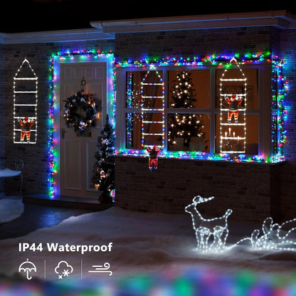 Toodour Luz LED de Navidad, luces decorativas de escalera de Navida...