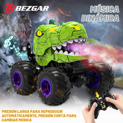 BEZGAR Monster Truck Toys - Camión monstruo de control remoto con r...