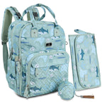 Dikaslon Mochila para pañales con cambiador portátil, artículos ese...