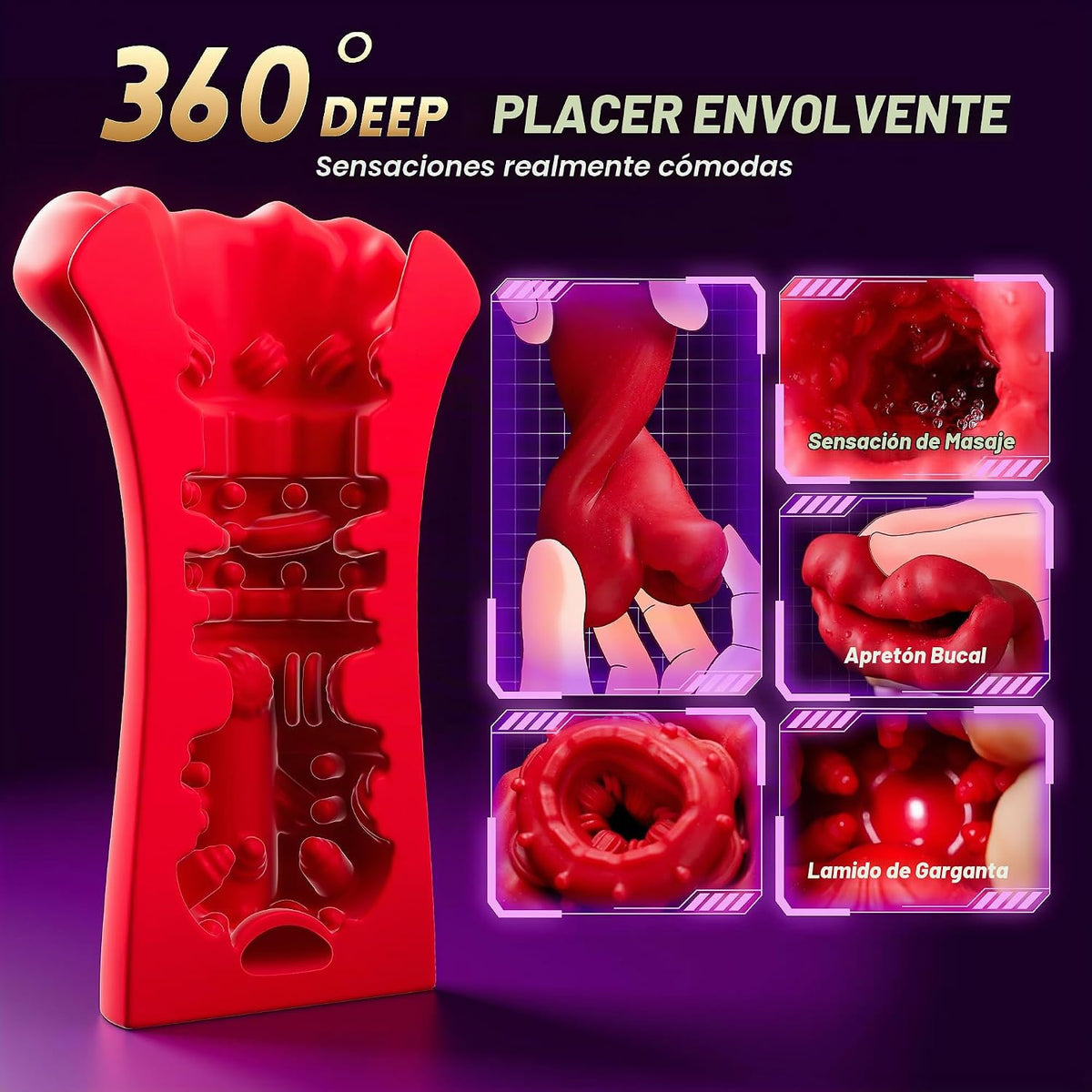 baiwatt - Masturbador masculino juguetes sexuales para hombres \u20...