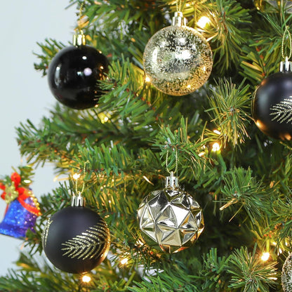 SHareconn - Bolas de árbol de Navidad, 30 unidades de 2.36 pulgadas...