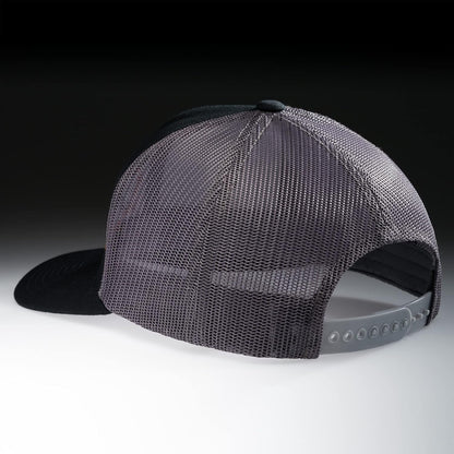 LARIX Trucker Hat Men - Gorra Snapback con parte trasera de malla t...