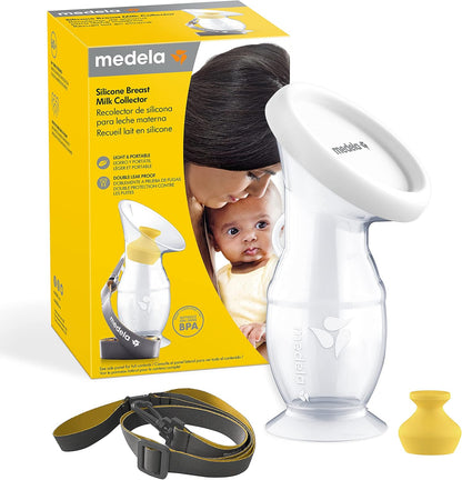 Medela - Colector de leche materna de silicona | 3.4oz | 1 unidad