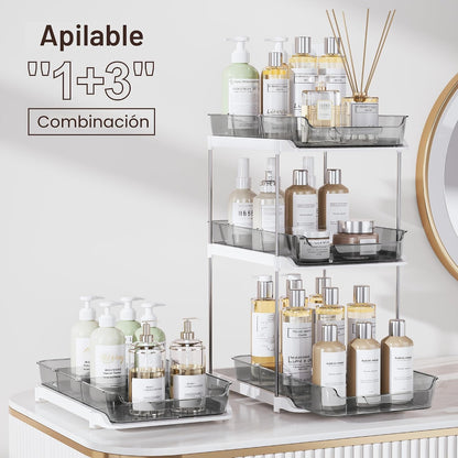 Delamu Organizadores y Almacenamiento Multiusos para Baño Debajo de...