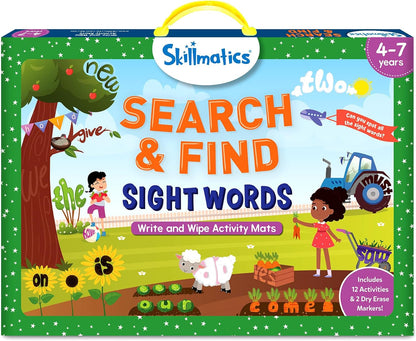 Skillmatics Busca y encuentra \u2013 Palabras a la vista, alfombril...