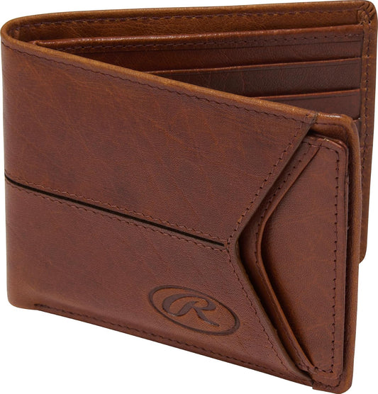 Rawlings | Colección de carteras plegables para hombre | Cuero Genu...