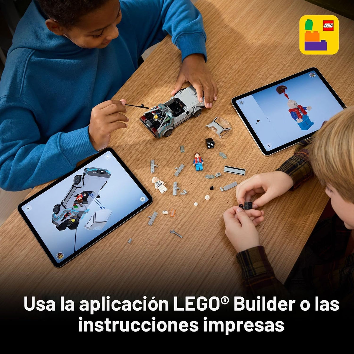 LEGO Speed Champions Máquina del Tiempo de Regreso al Futuro 7725...