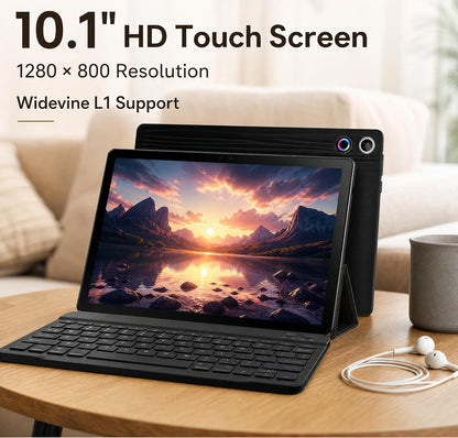 Jeazans Tablet Android 16 de 10.1 pulgadas, paquete de tableta 2 en...