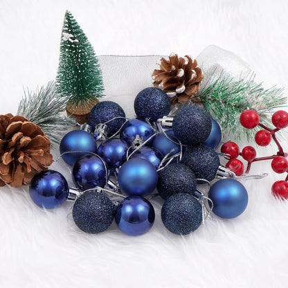 Adornos de bola de Navidad de 30 quilates, decoración de árbol de N...