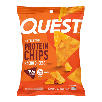 Quest Nutrition Chips de proteína de estilo de tortilla, carbón baj...