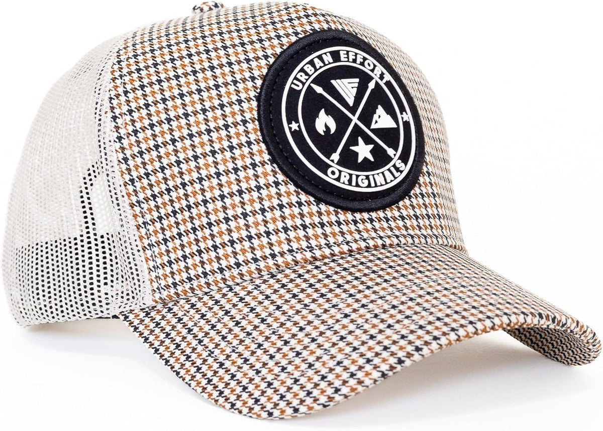 Urban Effort Trucker Hat para hombre – Gorra de béisbol con parte t...