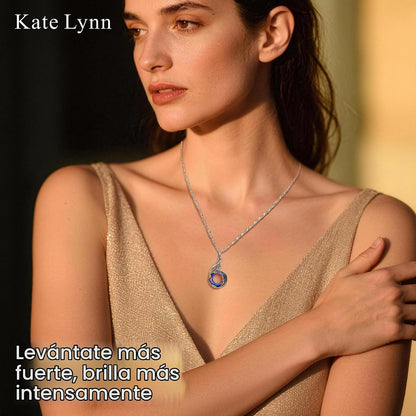 Kate Lynn Collar de fénix "Rise From the Ashes" hecho con c...
