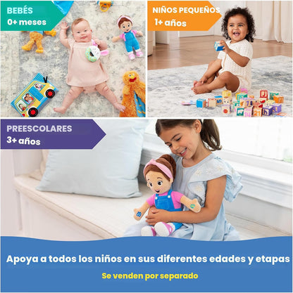 Ms. Rachel Speak & Sing Doll, juguete interactivo de 16 pulgadas co...