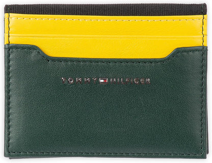 Tommy Hilfiger Cartera Passcase para hombre con ventana de identifi...