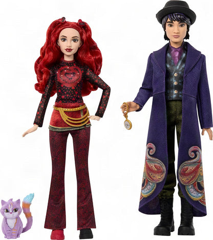 Mattel Disney Descendants: Wicked Wonderland Red y Max Fashion Doll...
