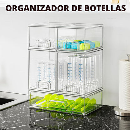SpaceAid Organizador de almacenamiento de botellas para bebé – Cont...