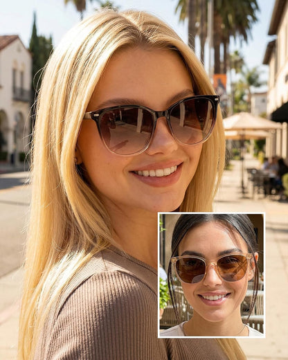 FIMILU 2 paquetes de gafas de sol para mujer, lentes polarizadas co...