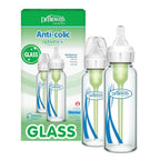 Dr. Brown's Anti-Colic Options+ - Biberón de vidrio estrecho |...