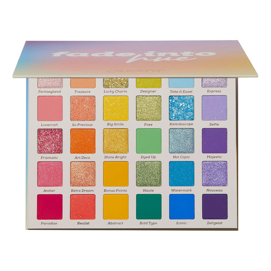ColourPop Paleta de sombras de ojos Fade Into Hue - Paleta de maqui...