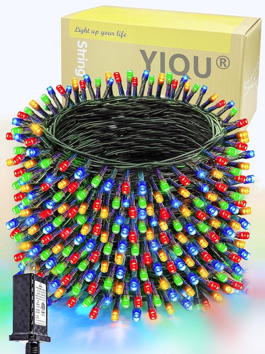 Cadena de luces LED de Navidad de 264 pies con 800 luces LED para |...