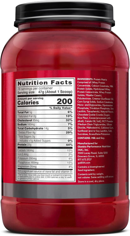 BSN SYNTHA-6 - Proteína de suero en polvo, caseína micelar, polvo a...