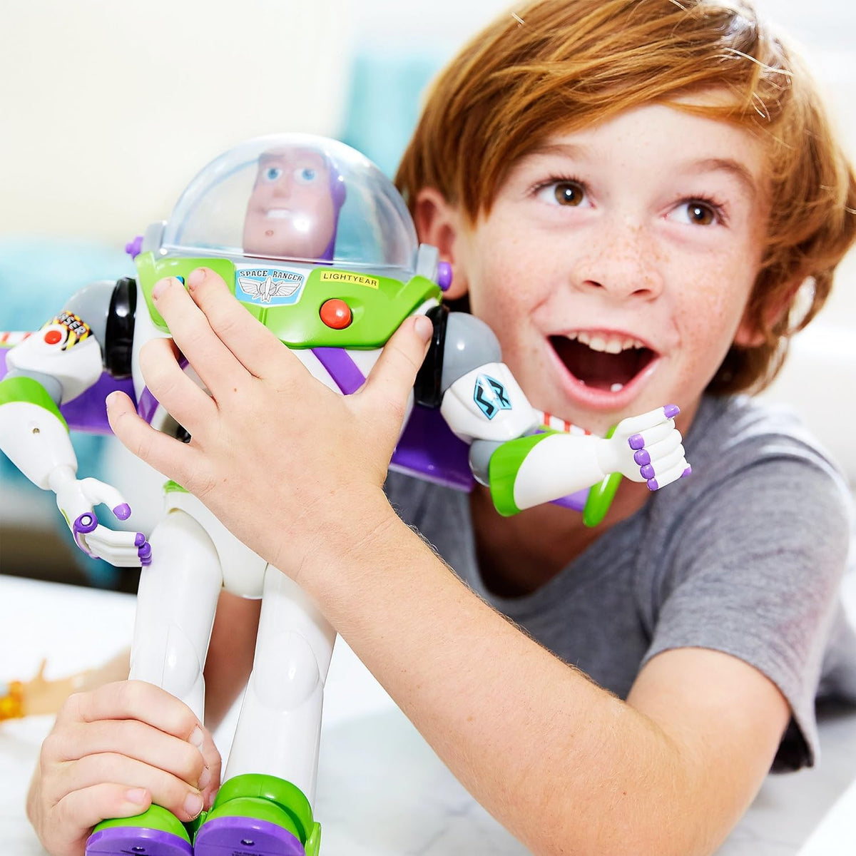 Disney, Figura de Acción de Buzz Lightyear de Toy Story que Habla 1...