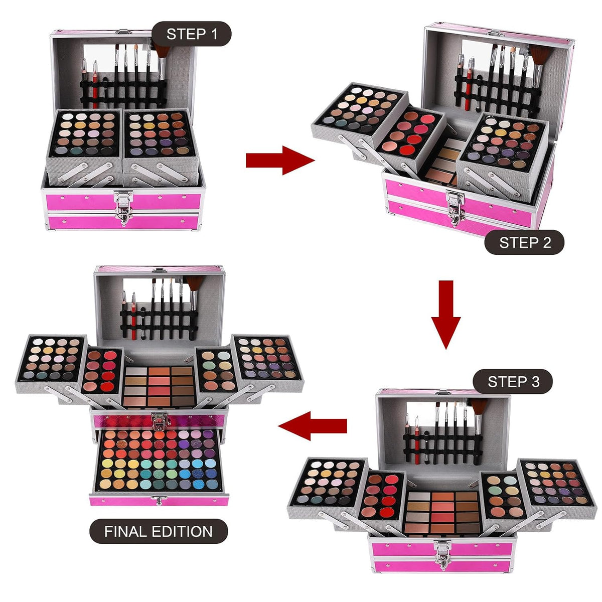 Kit Completo de Regalo de Maquillaje Todo en Uno para Mujeres y Niñ...