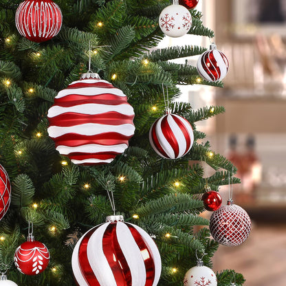 Alupssuc Bolas de Navidad grandes de 6 pulgadas\/5.906 in, 4 unidad...