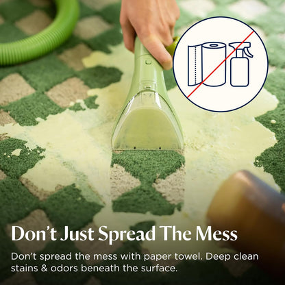 BISSELL Little Green - Limpiador portátil multiusos para alfombras,...