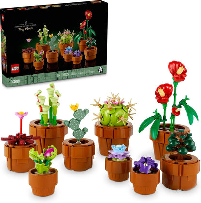 LEGO Botanicals Tiny Plants - Juego de construcción de plantas arti...