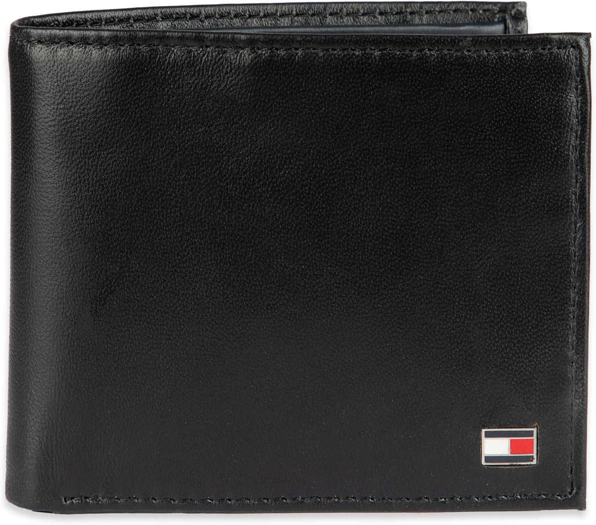 Tommy Hilfiger Cartera Passcase para hombre con ventana de identifi...