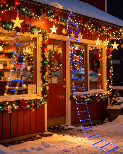 Toodour Luces LED de Navidad, luces decorativas de Navidad de 10 pi...