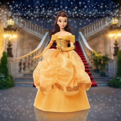 Mattel Disney Princess Mermaid Belle - Muñeca de moda coleccionista...