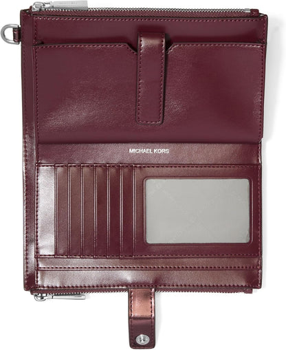Michael Kors - Cartera de viaje con doble cremallera, de PVC
