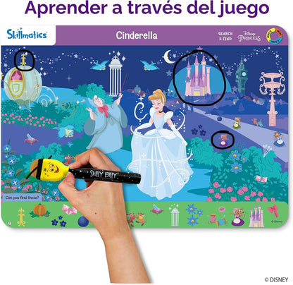 Skillmatics Search and Find - Princesa Disney, regalo de Navidad pa...