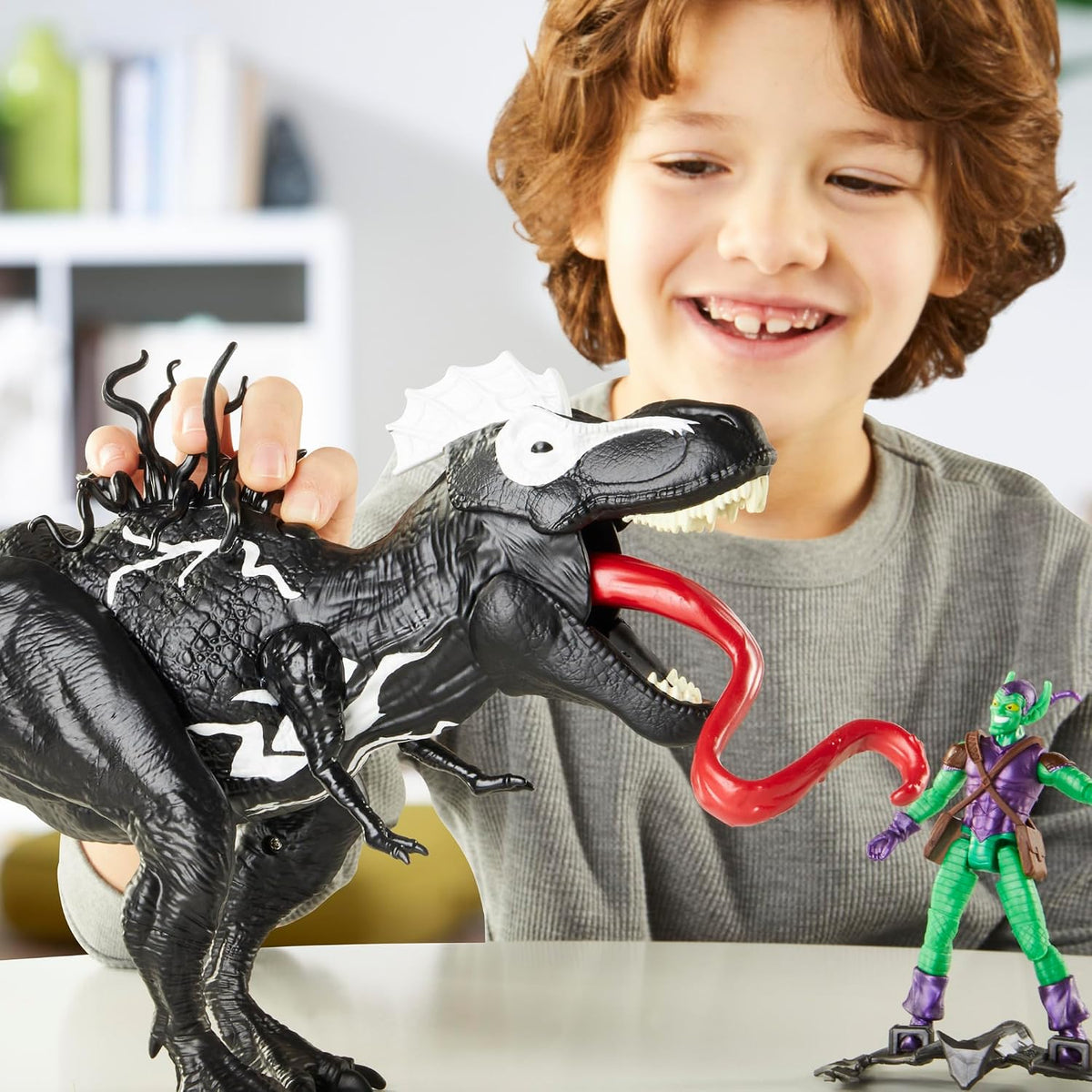 Spider-Man Marvel Epic World of Action Venomsaurus Rex - Figura de...