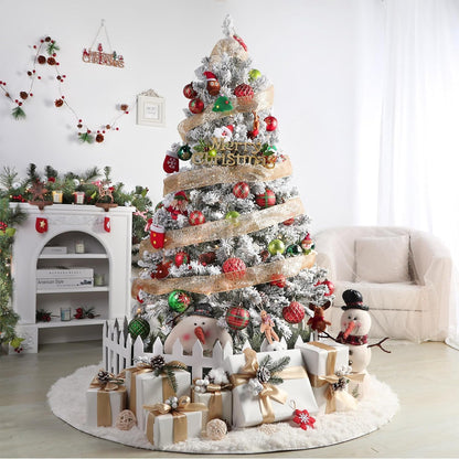 SHareconn - Bolas de árbol de Navidad, 30 unidades de 2.36 pulgadas...