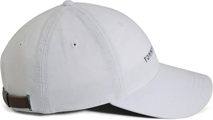 Tommy Hilfiger - Gorra de béisbol ajustable de algodón con logo par...