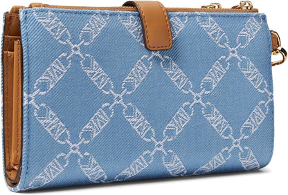 Michael Kors - Cartera de viaje con doble cremallera, de PVC