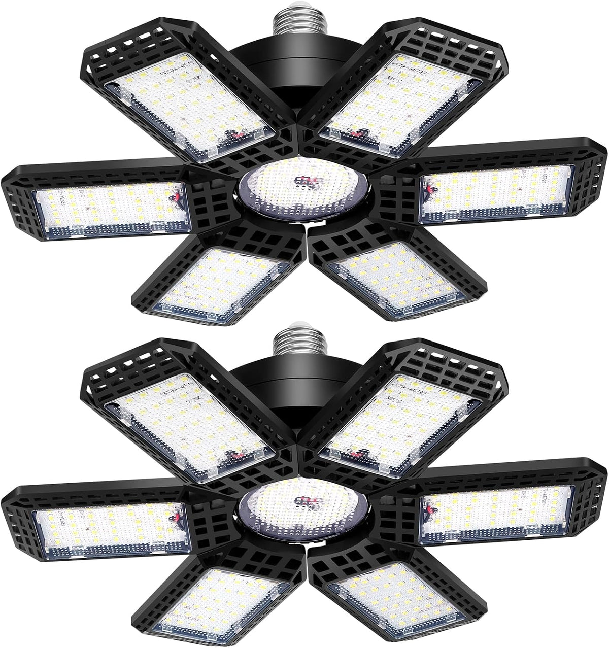 AUDLES Luces de garaje, paquete de 2, luces de garaje LED de techo...