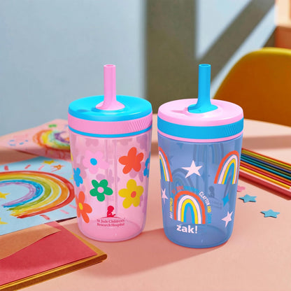 Zak Designs Vasos Kelso a prueba de fugas de 15 onzas que beneficia...