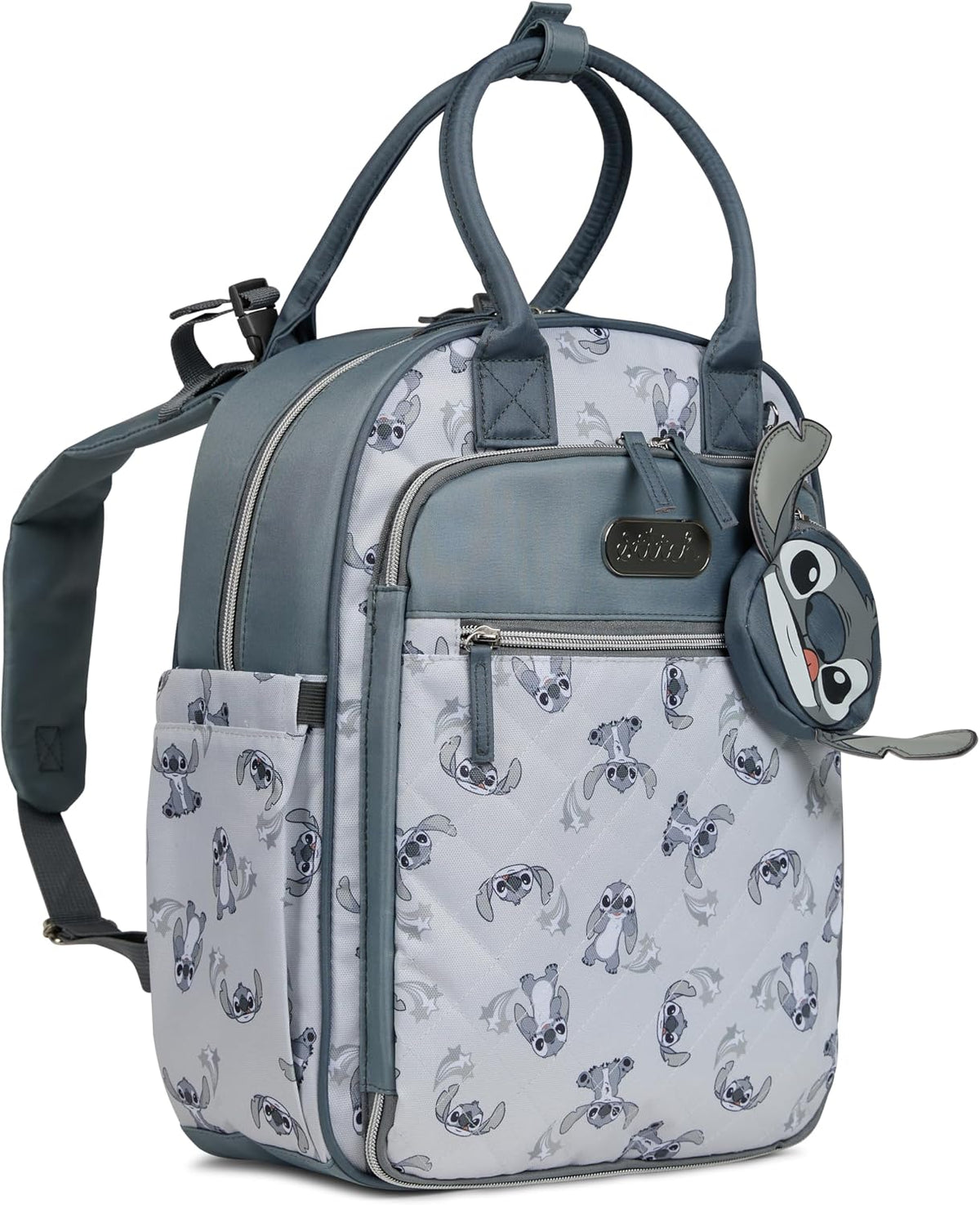 Disney Mochila para pañales con cambiador Stich \u2013 Bolsa de beb...